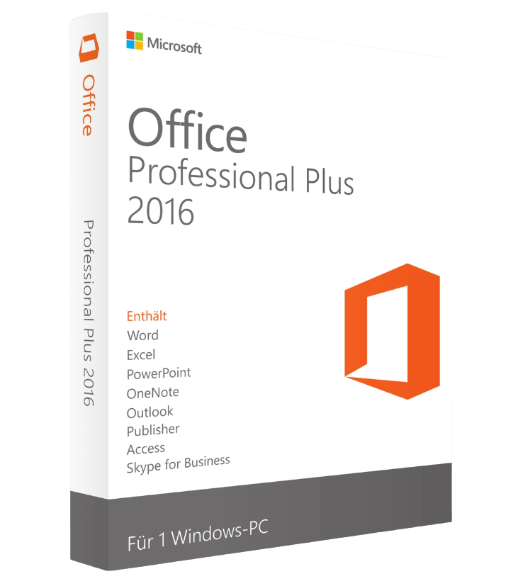 Microsoft Office 2016 Professional Plus